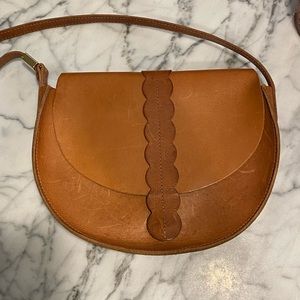 Clare V. Scalloped Luce Purse